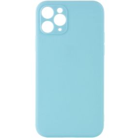Силиконовый чехол Candy Full Camera для Apple iPhone 11 Pro (5.8") Бирюзовый / Turquoise