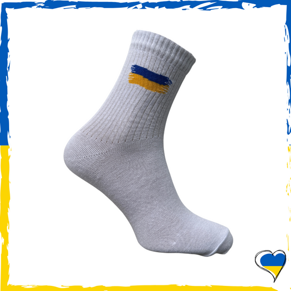 Шкарпетки унісекс патріотичні. Шкарпетки патріотичні. Носки Україна 36-40