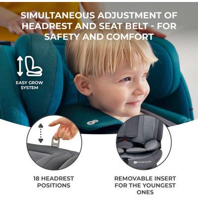 Автокресло Kinderkraft Oneto3 i-Size Cool Grey (KCONE300GRY0000) (5902533922178) | Зображення 5