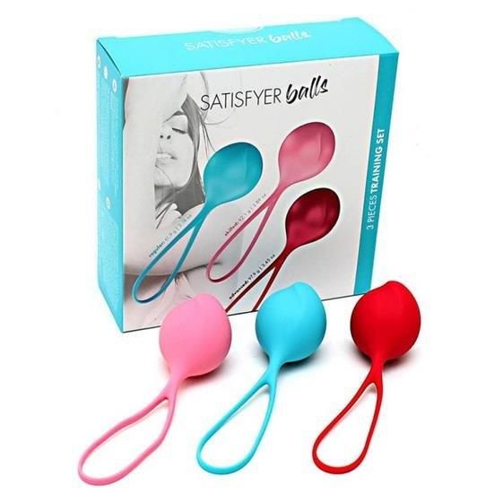Вагінальні кульки - Satisfyer Balls C03 Single Sex Aura