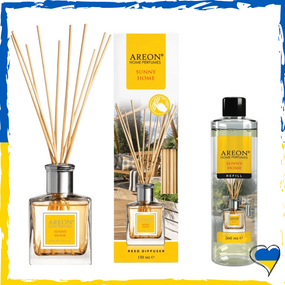 Набор  Areon Sunny Home аромадиффузор+наполнитель