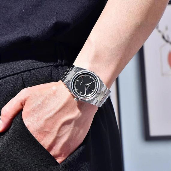 Чоловічий годинник Benyar BY-5203 Silver-Black | Зображення 3