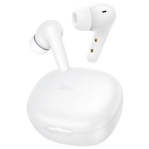 Беспроводные TWS наушники Hoco EQ100 Intelligent AI translation (App) White
