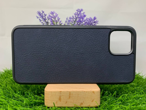 Чехол Google Pixel 4 кожа синий