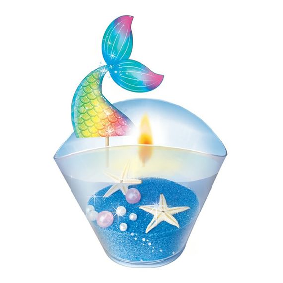 Гелевая свечка в стаканчике "Сокровища моря" 10100524 своими руками | Зображення 5