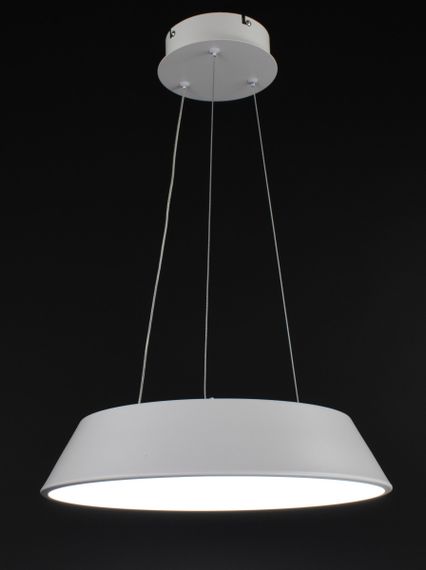 Люстра світлодіодна підвісна LED світильник для квартири на стелю лед з пультом 27566 Білий 20-90х40х40 см. | Зображення 1