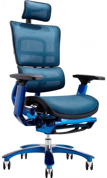 Кресло офисное GT RACER X-815L BLACKBLUE | Зображення 8