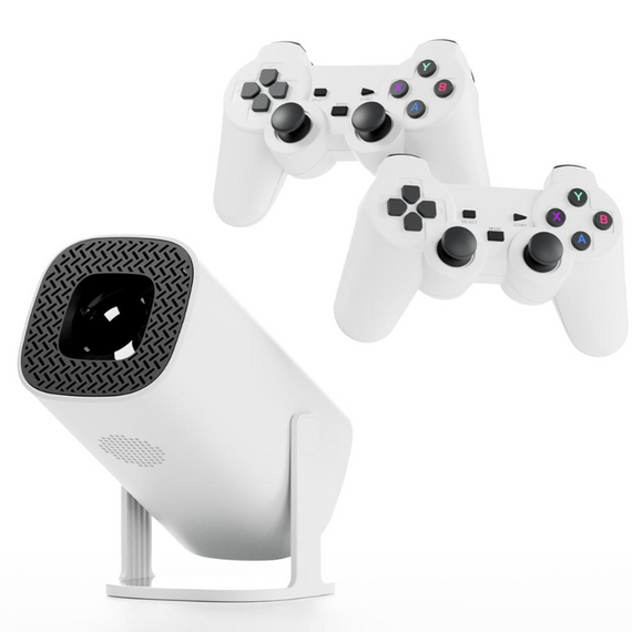 Смарт проектор S40 Max AND HA-198 з 2 джойстиками 64Gb Android 11 для фільмів, ігор | Зображення 3