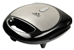 Сендвічниця-бутербродниця Monte MT-3504 з антипригарним покриттям для гарячих бутербродів і тостів