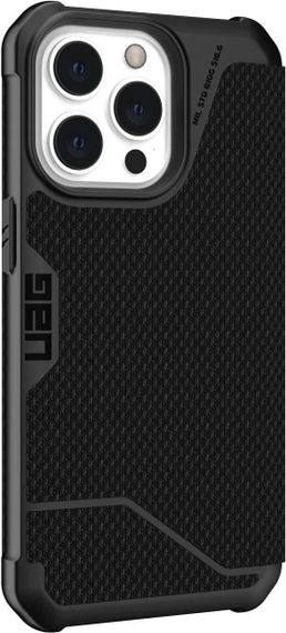 Чехол UAG для Apple Iphone 13 Pro Metropolis, Kevlar Black (113156113940) | Зображення 6