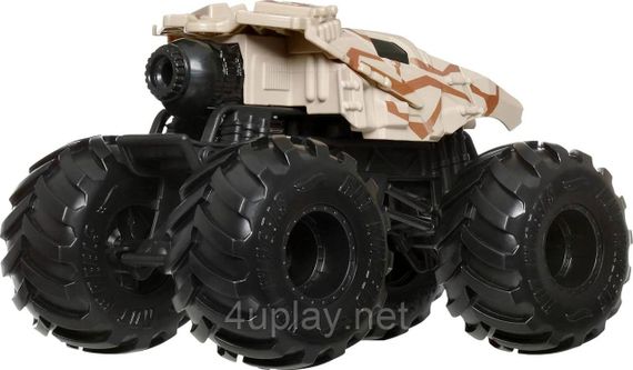 Монстр-трак Хот Вилс Бэтмобиль Бэтмена 1:24 Оригинал Hot Wheels Monster Truck Batman Batmobile | Зображення 4