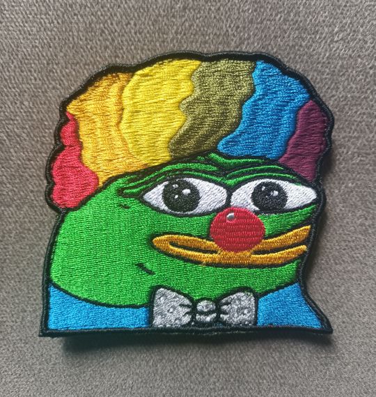 Шеврон Клоун - 9см