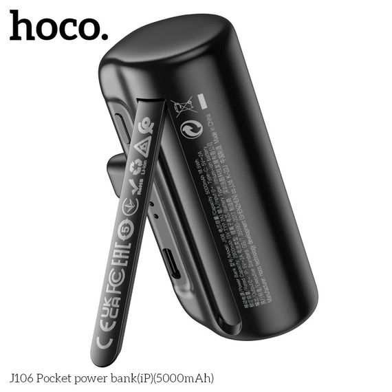 Power Bank [новий бренд] J106 Pocket 5000mAh Type-C (44534-J106_268) | Зображення 5