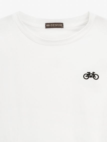 Футболка з принтом жіноча GENUA 809 M Білий shop (2000999512353) | Зображення 1