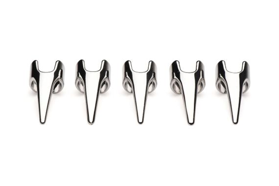 Набір кілець з кігтями Master Series Five-Piece Sensation Claw Rings - Silver | Зображення 2