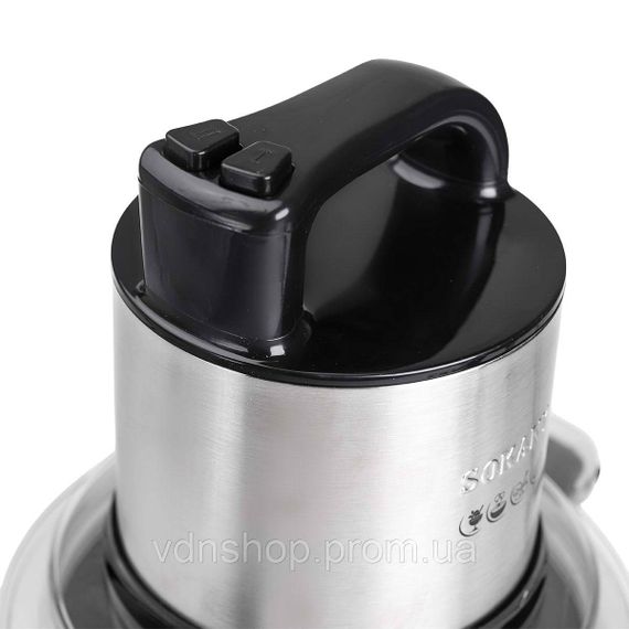 Чопер подрібнювач з чашею 3,5 літри м'ясорізка 4 леза нержавіюча сталь м'ясорубка Sokany SK-7028 | Зображення 5