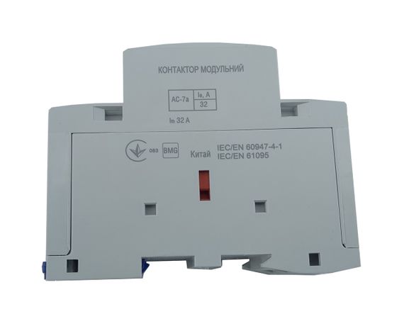 Контактор модульний КМ-2-32-20 32А 230AC 2NO 2р 2мод. Ny95503820 | Зображення 2