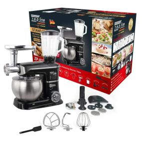 Кухонный комбайн 4в1 (тестомес, мясорубка, блендер, миксер) Zepline ZP-072 3200W