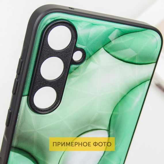 TPU+PC чохол Prisma BubbleGum для Xiaomi Redmi 14C / Poco C75 3D Green | Зображення 5