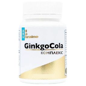 Гінко білоба All be Ukraine GingkoCola 60 Caps