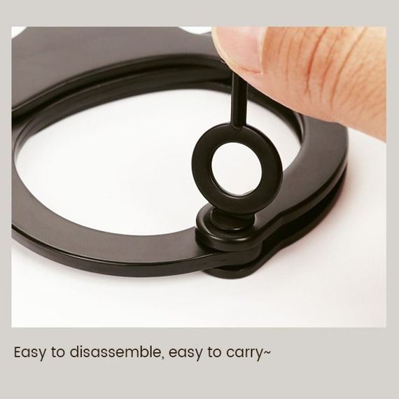 Наручник з ланцюжком та карабіном Roomfun з ключиком, чорний sexstyle | Зображення 5