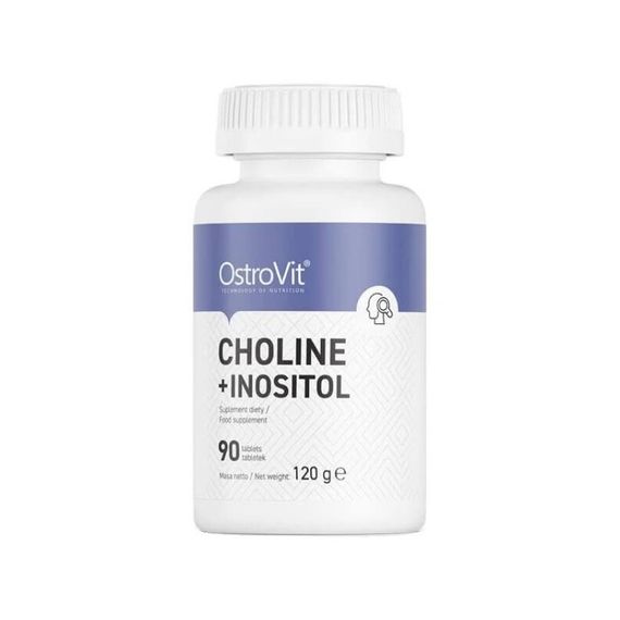 Холін + Інозитол Ostrovit Choline + Inositol 90tabs