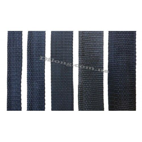 Полипропиленовая тесьма ЛП-35, 35 мм, черная (цена за 1 м) | Зображення 2