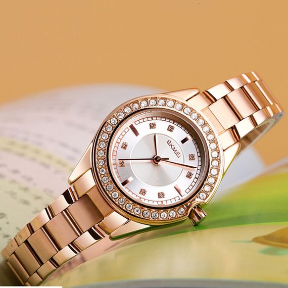 Жіночий годинник Skmei 1534GD Gold | Зображення 3