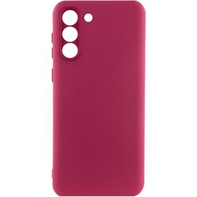 Чохол Silicone Cover Lakshmi Full Camera (AAA) для Samsung Galaxy S23+, Бордовый