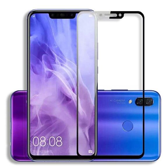 Захисне скло 2.5D на весь екран для Huawei P Smart Plus