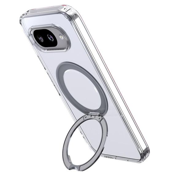 Чохол TPU+PC Aura Fold для Google Pixel 9a Transparent | Зображення 2