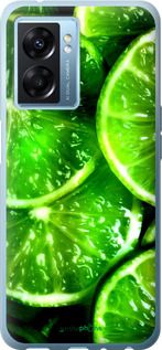 Чохол на Oppo A77 5G Зелені часточки лимона "852u-1377-2448"