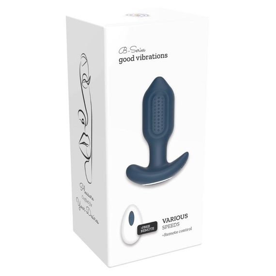 Анальна пробка - Vibrating Anal Plug, Remote Control | Зображення 6