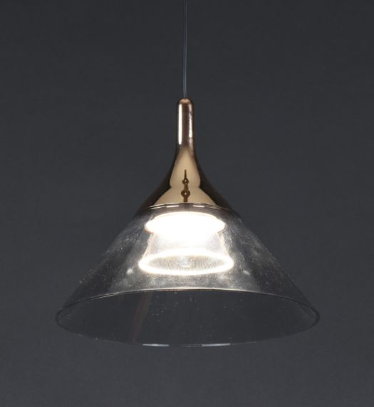 Люстра світлодіодна підвісна LED світильник для квартири на стелю лед 27141 Золото 25-180х20х20 см. | Зображення 7