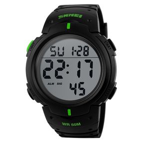 Чоловічий годинник Skmei 1068GN Black-Green
