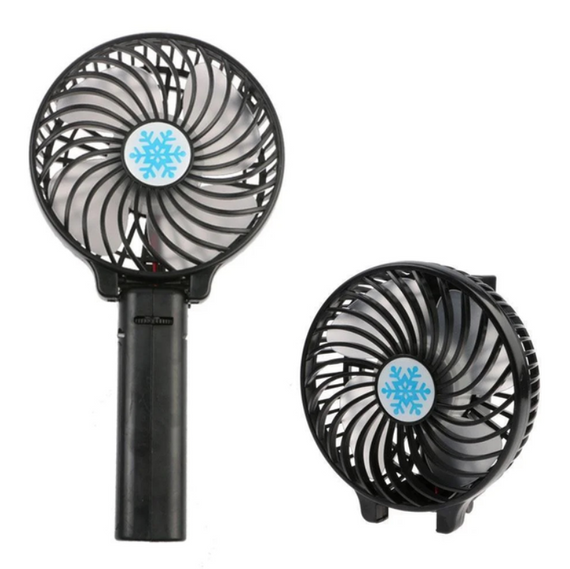Ручной вентилятор Handy Mini Fan черный   скидка