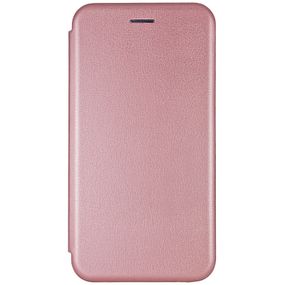 Шкіряний чохол (книжка) Classy для Xiaomi Redmi Note 8 / Note 8 2021 Слот для візитки, Rose Gold