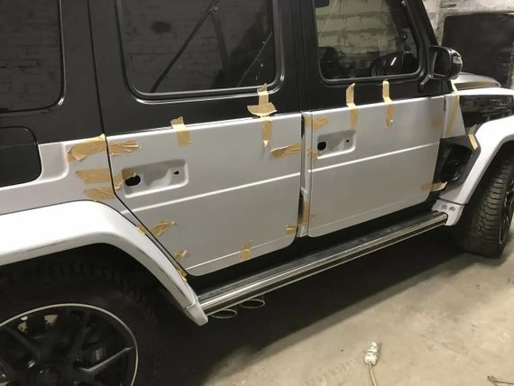 Комплект обвісів 2018-2025 (MNSR-Style) для Mercedes G сlass W463 рр | Зображення 4