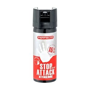 Струйный газовый перцовый баллончик Umarex Perfecta Stop Attack Xtreme 15%, 50 мл