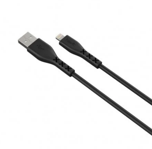 Кабель USB Lightning Havit HV-H66  2,0A 1м чорний | Зображення 2
