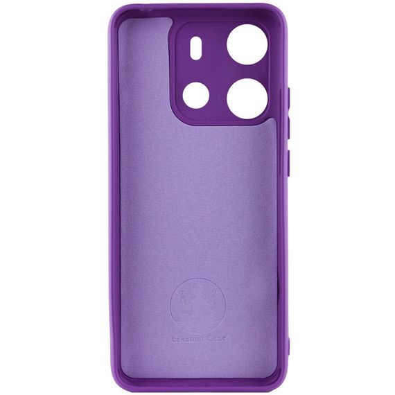 Чохол Silicone Cover Lakshmi Full Camera (A) для Tecno Spark Go 2023 Фіолетовий / Purple | Зображення 1