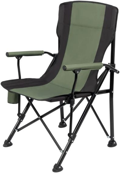 Стілець розкладаний Skif Outdoor Attache Чорний/Зелений | Зображення 1