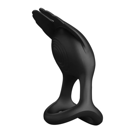 Ерекційне кільце Pretty Love — Vibration Penis Ring SILAS Black, BI-210318 Sex Aura | Зображення 4