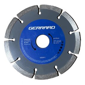 Диск алмазний по бетону Segment - 125x7.5x22.23мм Gerrard 4282611