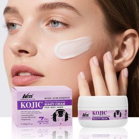 Освітлюючий крем для обличчя та тіла Nary Kojic Acid Essence Whitening, 200г