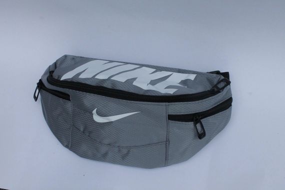 Поясная сумка Nike Team Training (серая) сумка на пояс | Зображення 4