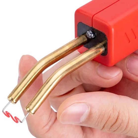 Электрический паяльник для пайки пластмассы, бамперов H50 + 200 скоб XR-58 | Зображення 1