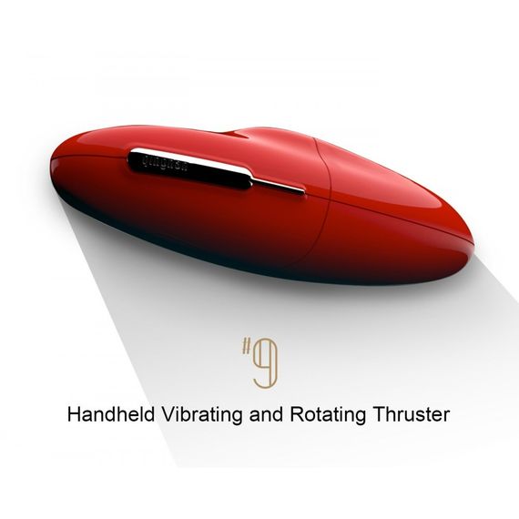 Вібратор трансформер з обертанням, фрикціями та підігрівом Qingnan No.9, червоний sexstyle | Зображення 11