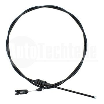 Трос капота Mercedes Benz W124 84-95, AutoTechteile, 100 8866, 15173
