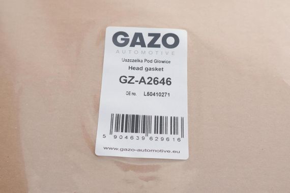 Прокладка ГБЦ Mazda 6 2.5 MZR 07-13 0.60mm  GZ-A2646 | Зображення 1